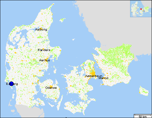 Map Of Denmark